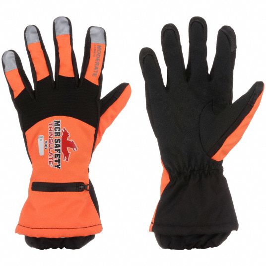 G & F Products High Visibility Reflective Mechanics Work Gloves