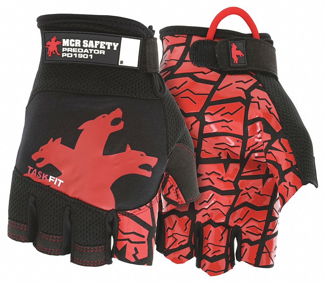 MCR SAFETY, L ( 9 ), Mechanics Glove, Mechanics Gloves 60HN73PD1901L