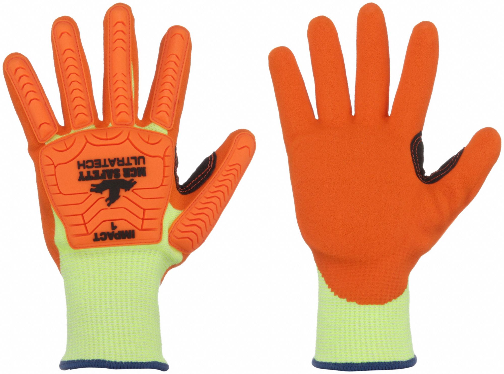 MCR SAFETY, XL ( 10 ), ANSI Cut Level A5, Coated Gloves 60HP44