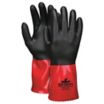 PVC/Nitrile Chemical-Resistant Gloves with Full PVC/Nitrile Coating & Nylon Liner, Supported