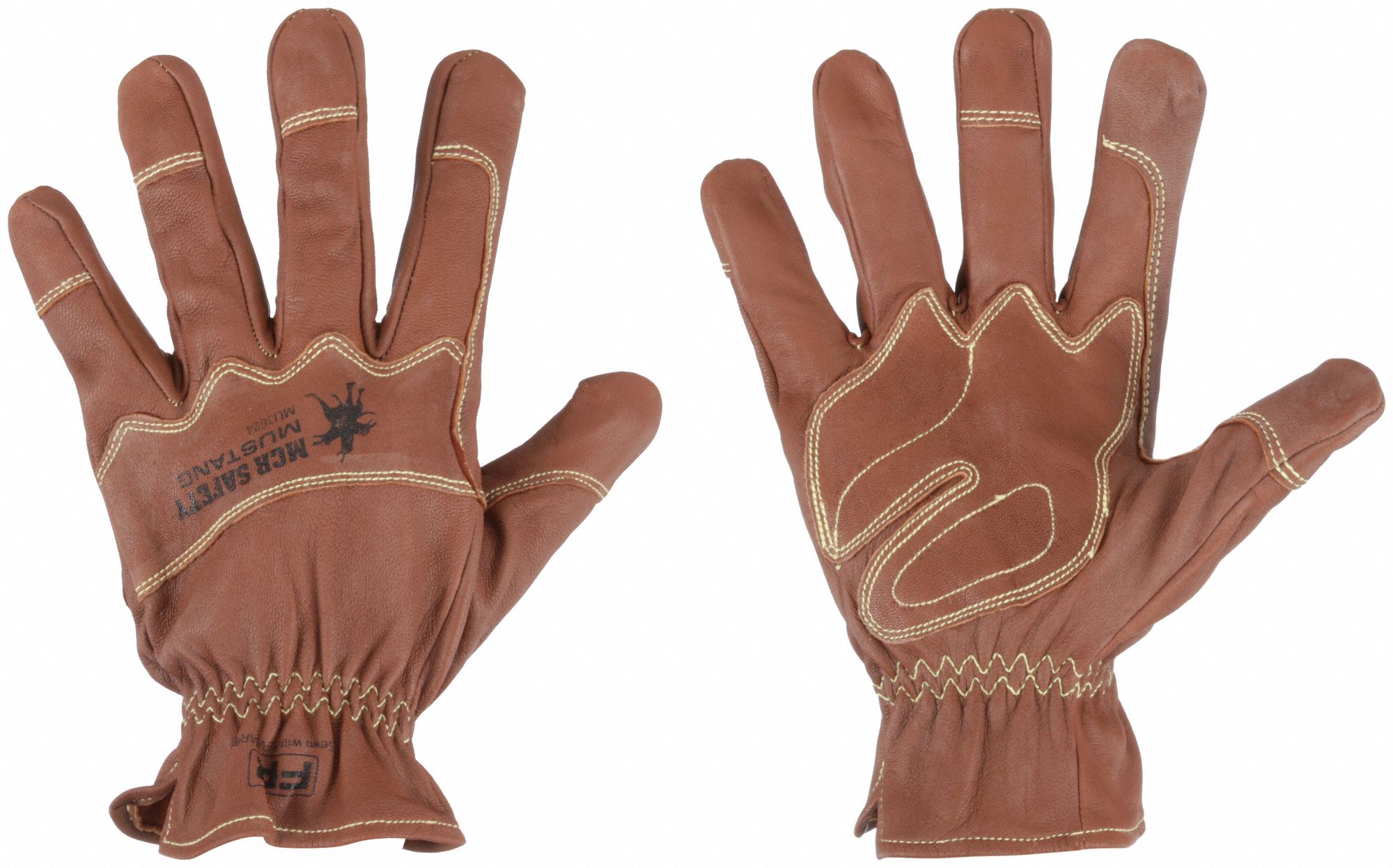 Leather Gloves: L ( 9 ), Drivers Glove, Full Leather Leather Coverage, 3 PPE CAT, 1 PR