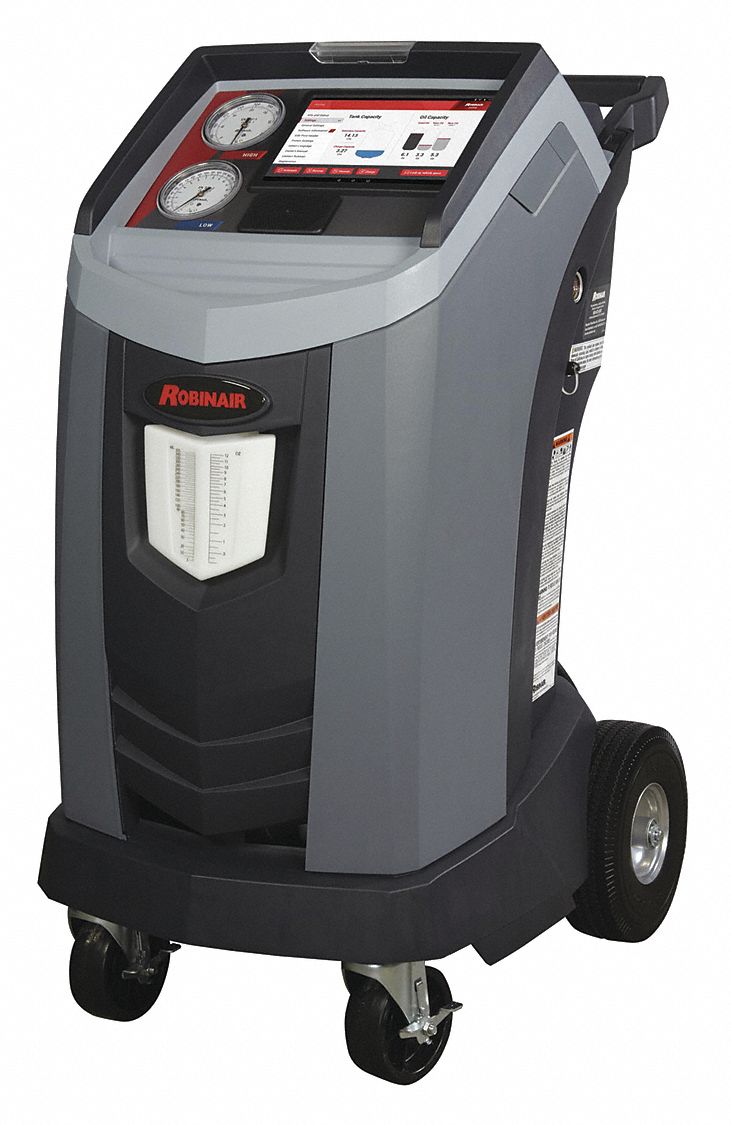 ROBINAIR, Refrigerant Recover, Recycle, Recharge Machine, R134a