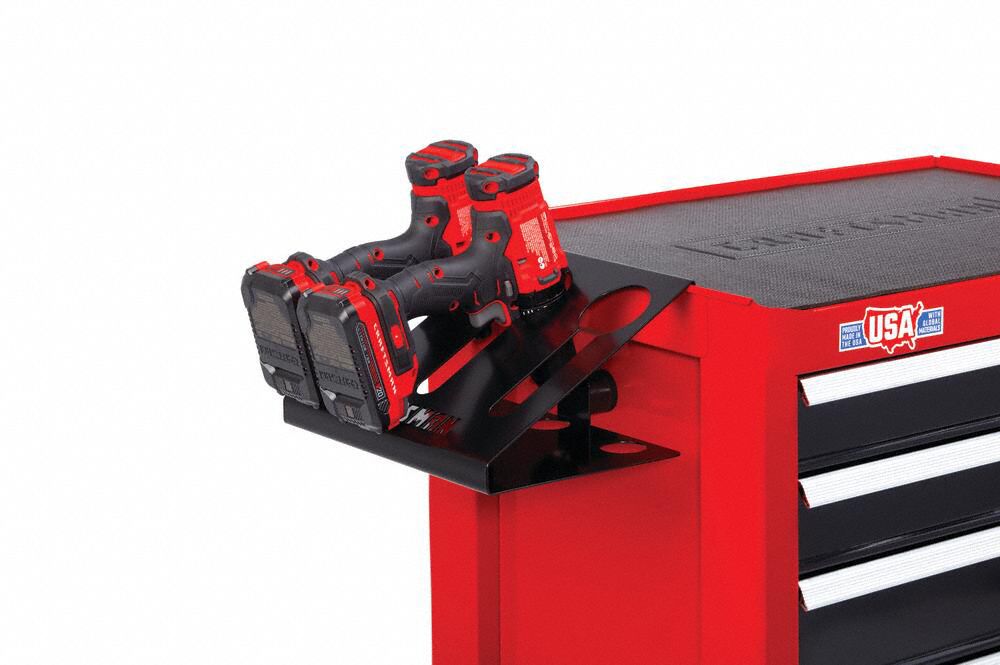 CRAFTSMAN Gray, Power Tool Holder, Steel, 11 5/8 in Overall Width, 11 5/8 in Overall