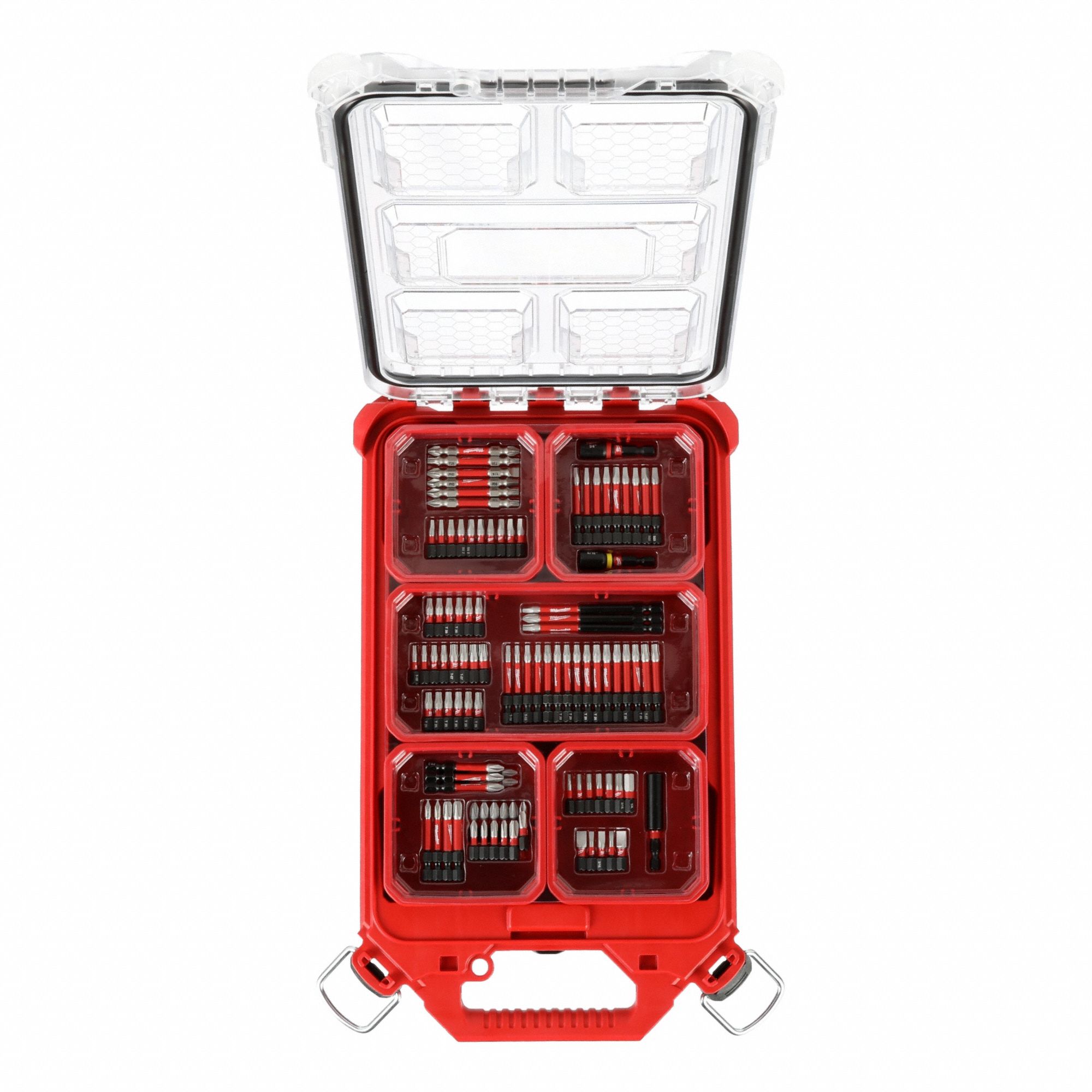 Driver Bit Set: Bit Holders/Nutsetters/Screwdriver Bits, Impact Rated, 100 No. of Pieces