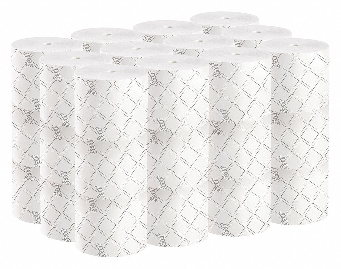TOILET PAPER ROLL, SMALL CORE, 2-PLY, 1100 SHEETS, WHITE, 339 FT X 3⅞ IN, 36 PK
