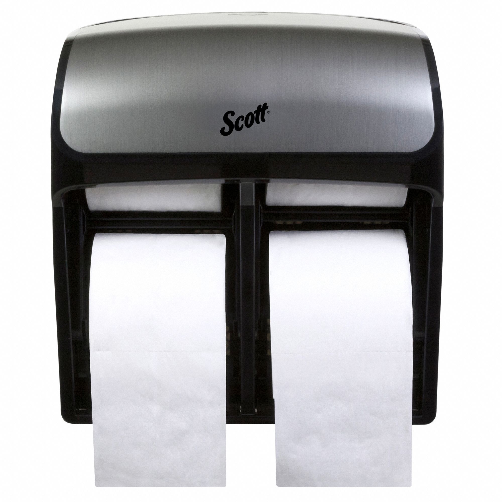 Kimberly Clark Professional Toilet Paper Dispenser Coreless Vertical Quad Roll Plastic