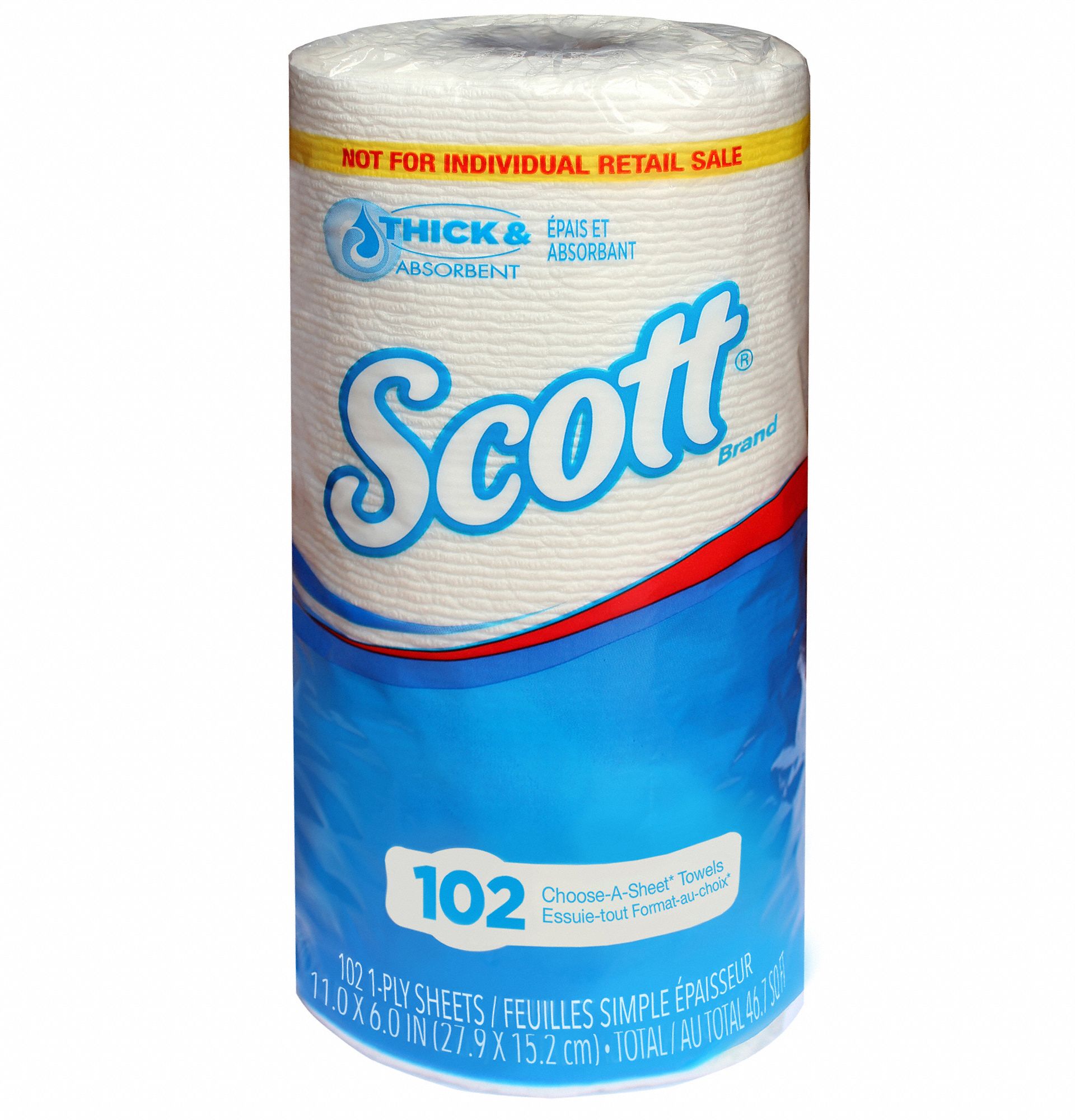 KIMBERLYCLARK PROFESSIONAL Paper Towel Roll White, 11 in Roll Wd, 51 ft Roll Lg, 24 PK