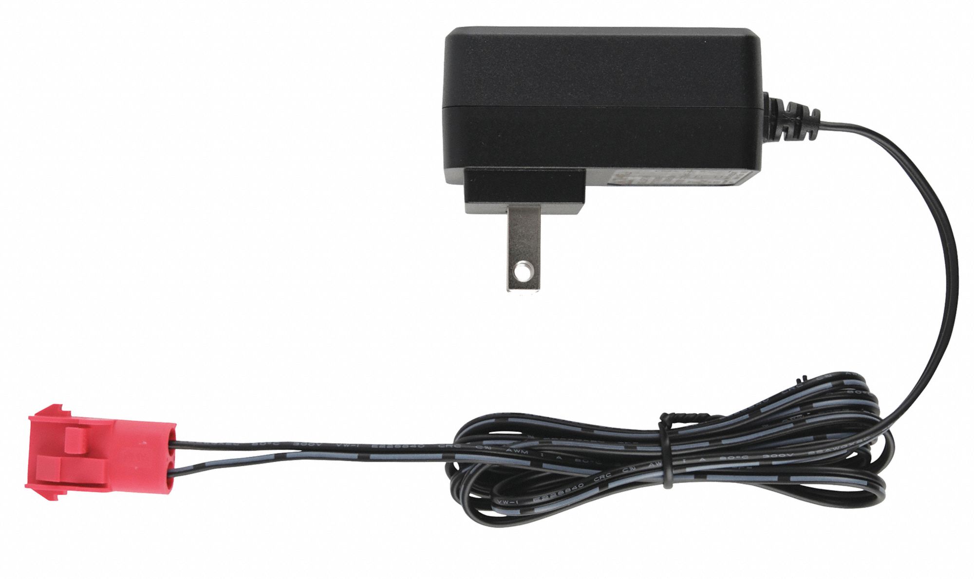 Transformer: Plastic, Black, 2 1/2 in Overall Lg, 9V DC