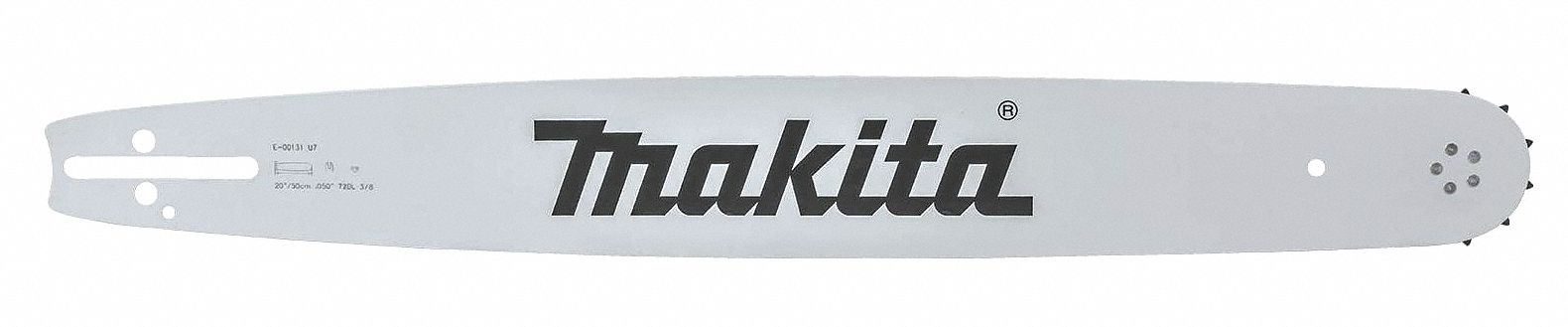 Guide Bar: 20 in Compatible Bar Lg, 3/8 in, 0.05 in Gauge, 72 Links