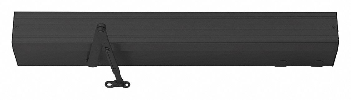 Door Operator: Low Energy, Heavy Duty, Black