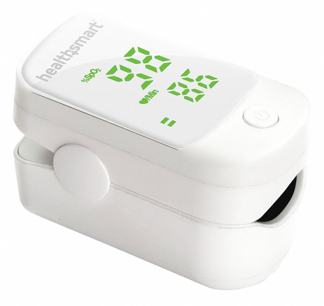 HEALTHSMART, Fingertip, LED, Pulse Oximeter 60JA8440816000 Grainger