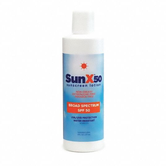 SUNX, 50 SPF, Lotion, Sunscreen - 60JC74|18-908G - Grainger