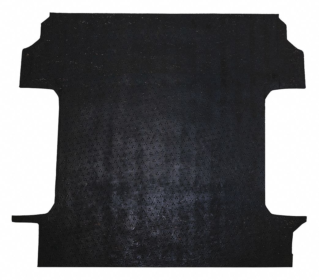 Truck Bed Mat,  Rubber,  Insert Installation Method,  71 in Length,  78 in Width,  Black