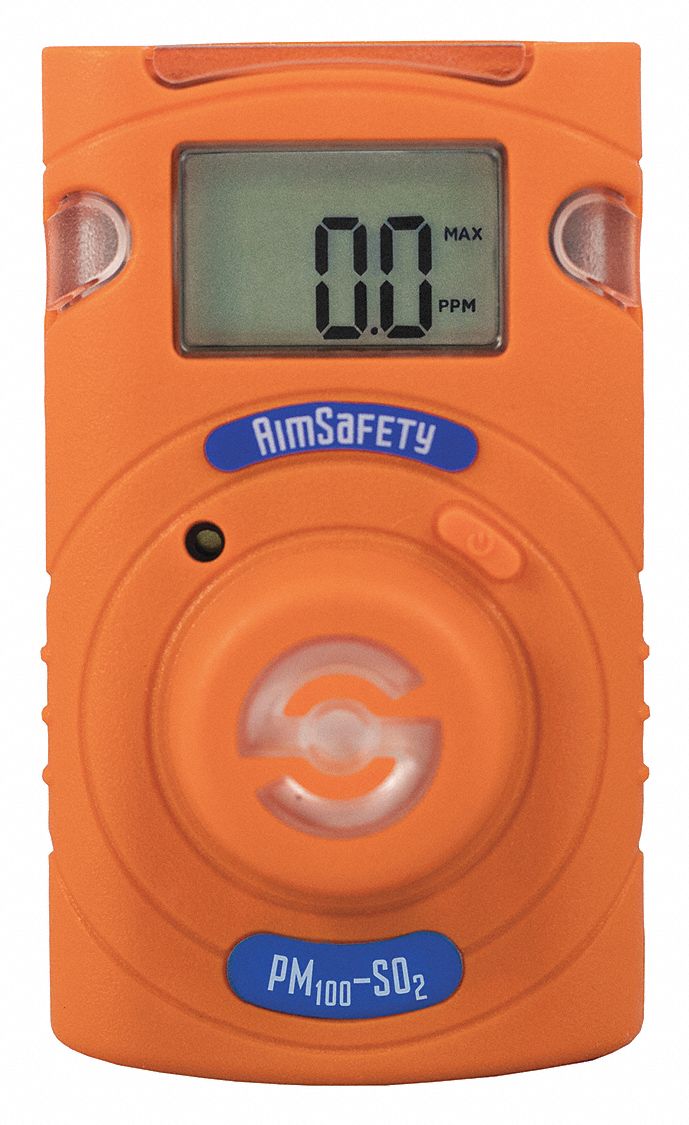 Single-Gas Detector: IP67, MACURCO AimSafety PM100, Lithium, Maint-Free, PM100, AimSafety