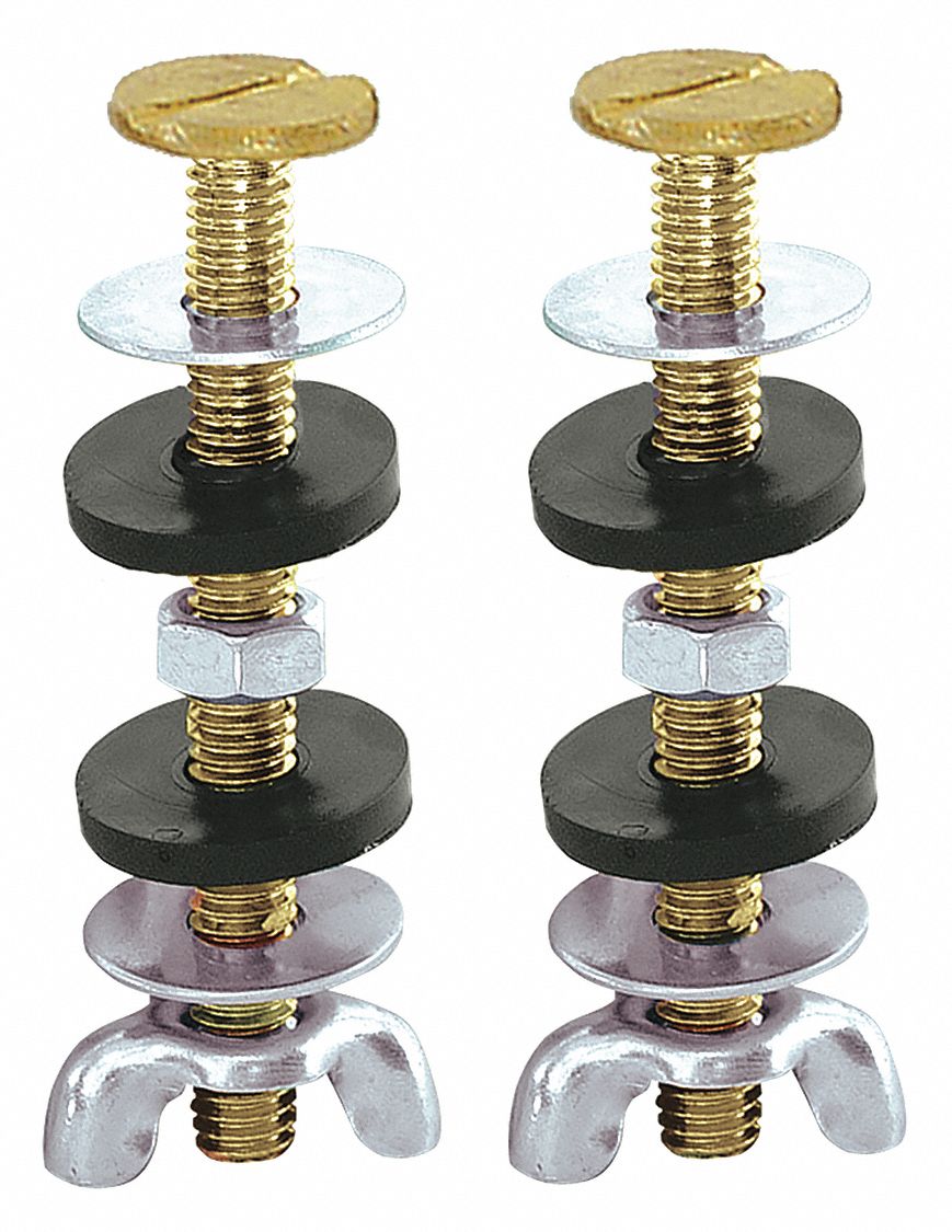 Fits EZFLO Brand, For Universal Fit, Toilet Tank Bolt 60JH9240043GR