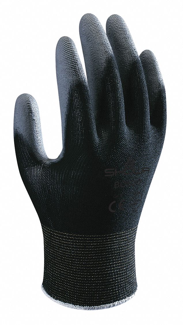 VF, Coated Gloves, Blk/Gr, XL, 3RUG3, PR
