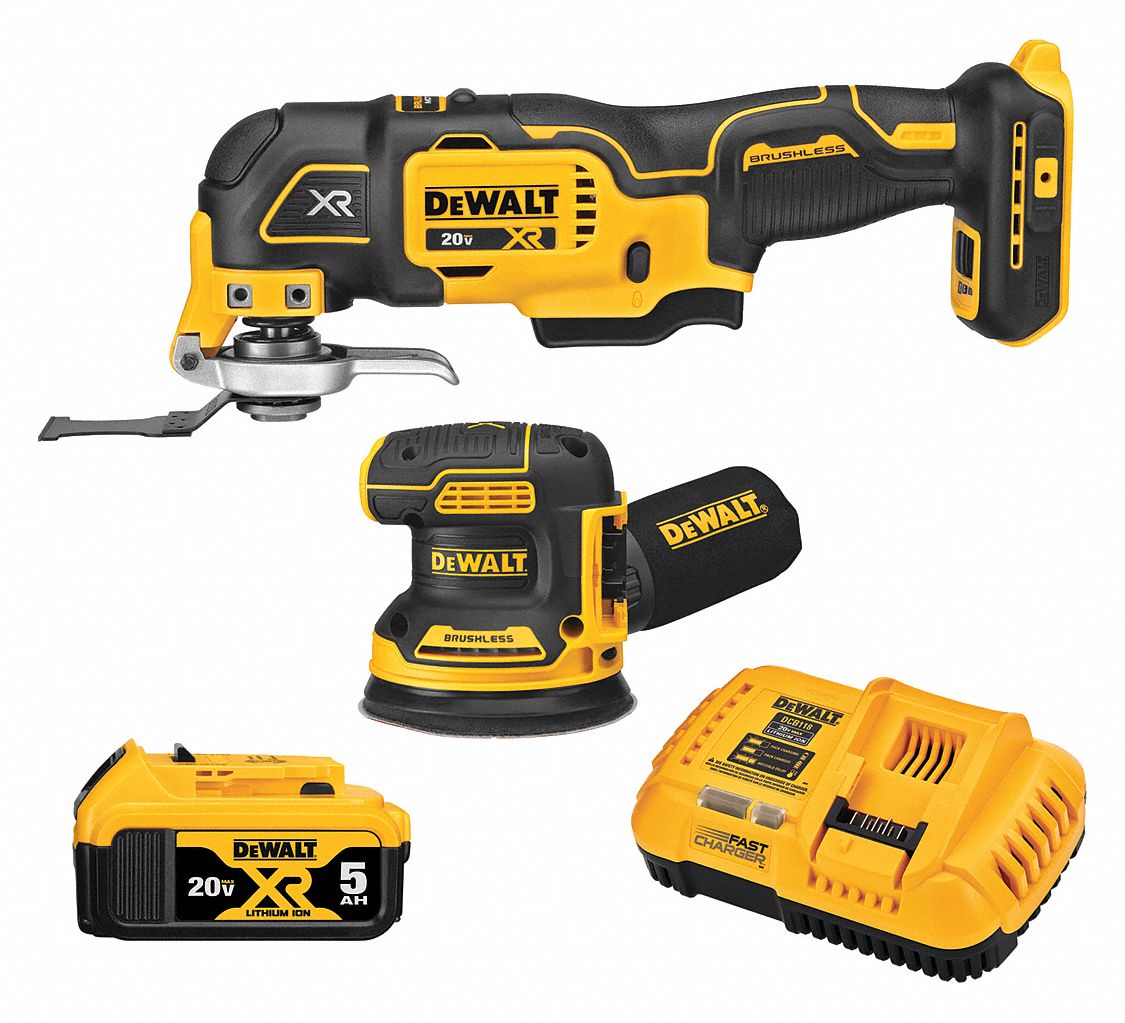 DEWALT 20 V Volt 2 Tools Cordless Tool Combination Kit 60KA40