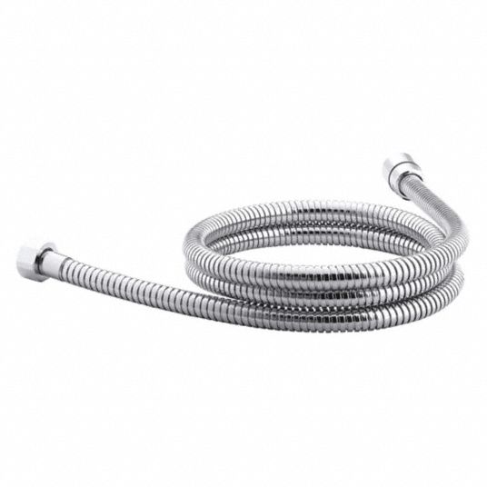 Kohler, 1/2 Connection Size, Shower Hose 60KA649514CP Grainger