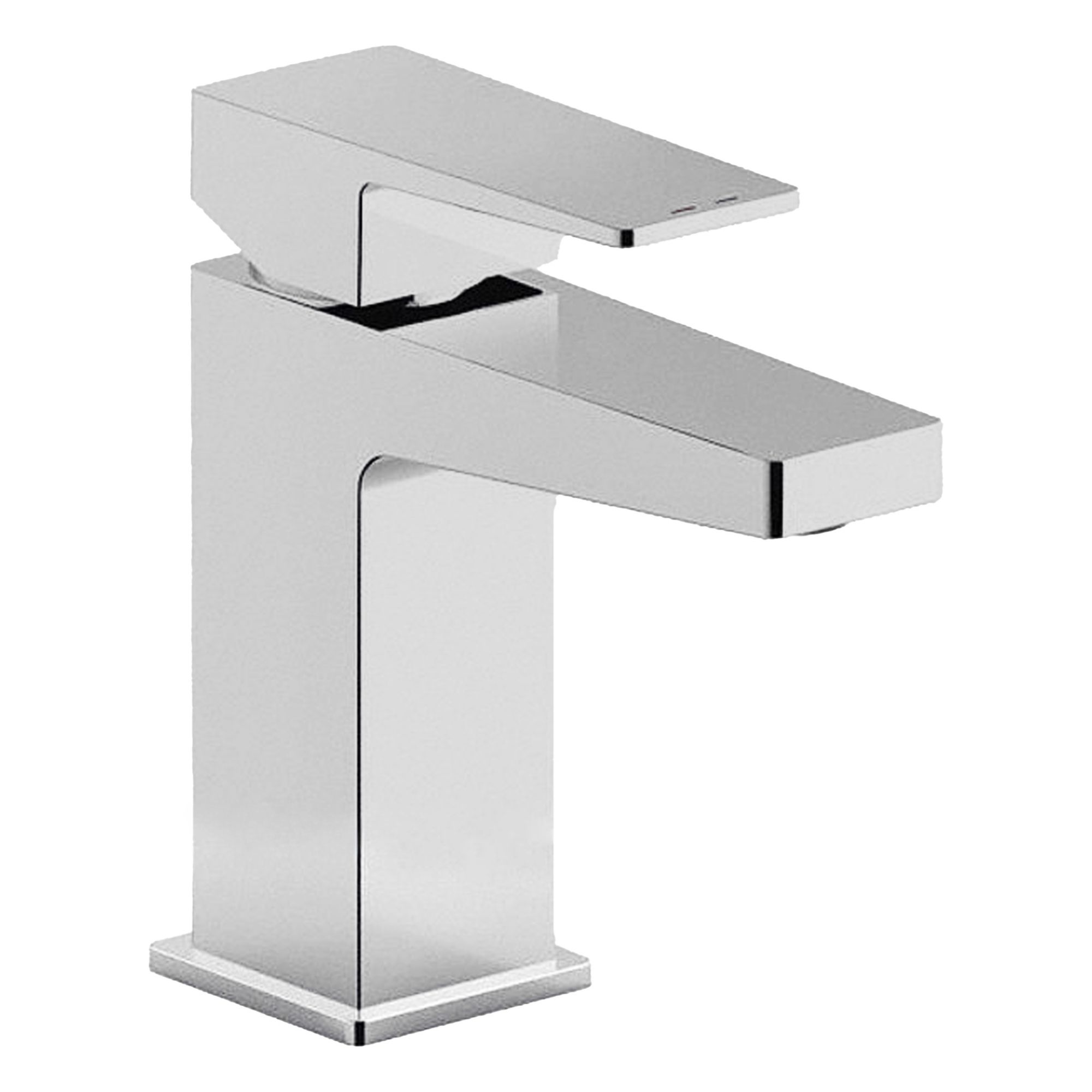Monoblock Bathroom Faucet: Honesty, Brass, Polished Chrome Finish, 1.2 gpm Flow Rate, Lever