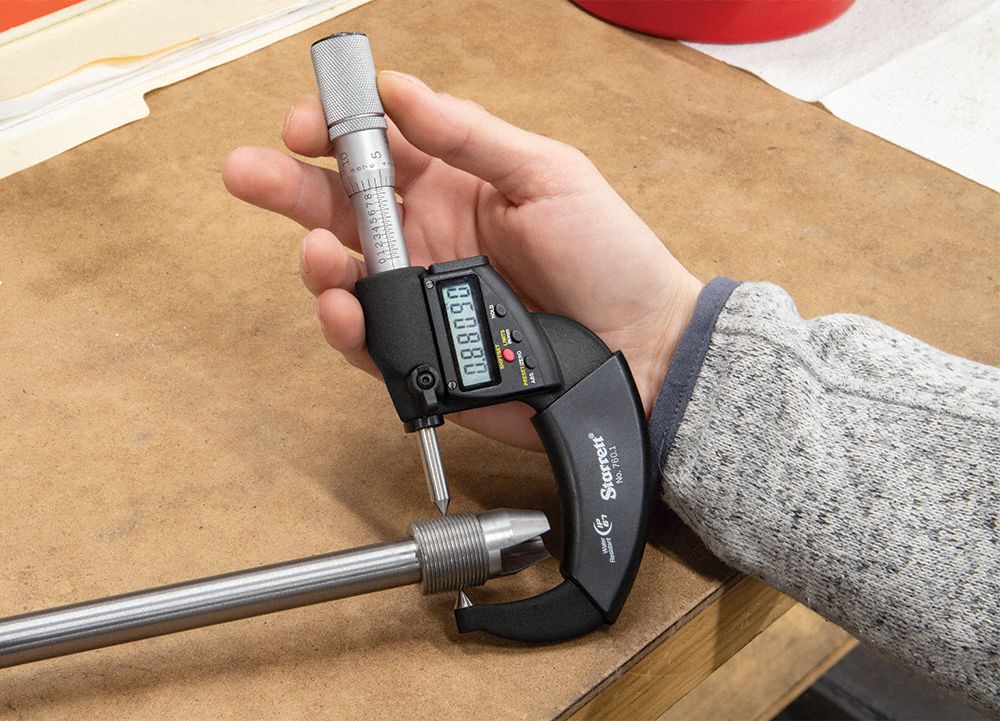 STARRETT Digital Screw Thread Comparator Micrometer - 60KC56|760.1FL ...