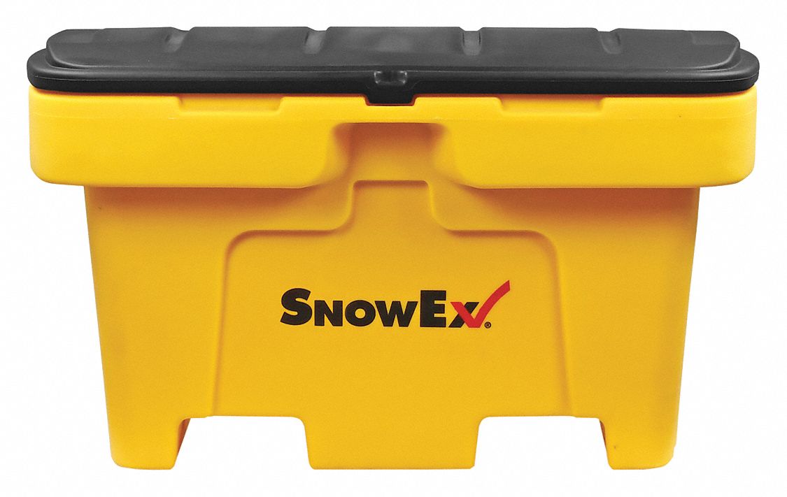 SALT BOX, 48 IN X 33¼ IN X 20¾ IN, INCLUDES LID, STACKABLE, 900 LB LOAD CAPACITY