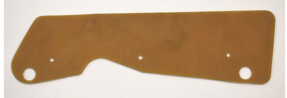 Left-Hand Rubber Side Skirt: Left-Hand Rubber Side Skirt, Tennant, MPVR00938