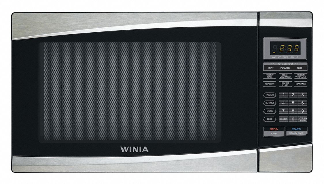 WINIA, Stainless Steel, 1.3 cu ft Oven Capacity, Microwave 60KR07GGS