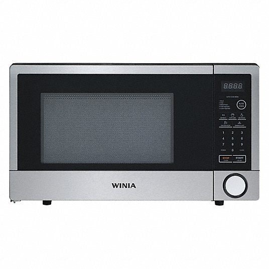 Stainless Steel 1.1 CF WINIA WKOR1N5ES Countertop Microwave Oven 