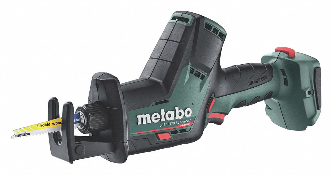 Reciprocating Saw: Tool Only, 5/8 in Stroke Lg, 3, 000 Max. Strokes per Minute, Orbital, LXT®