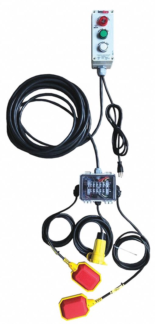 SUMP ALARM Pump Failure Alarm Pump Failure Alarm, 120V AC Volt, Auto