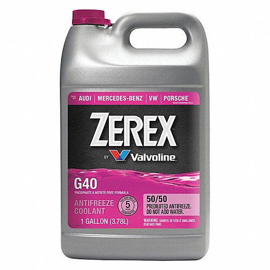 ZEREX 861399 G-40 Antifreeze,1 gal.,Bottle 