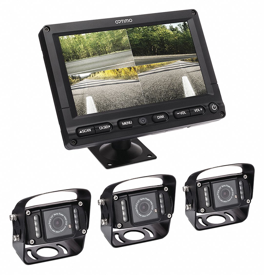 Camera System, 7 in Monitor Size