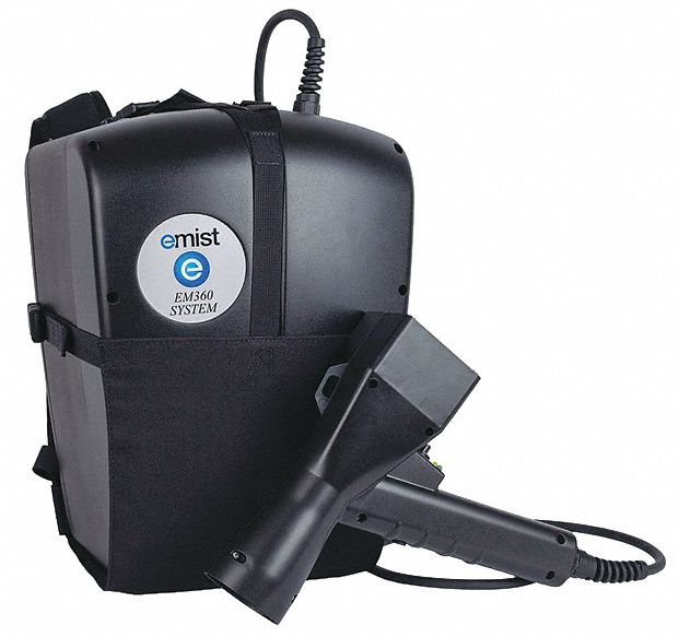 Electrostatic Backpack Sprayer: Backpack, 1 gal Sprayer Tank Capacity, 85 micron Droplet Size
