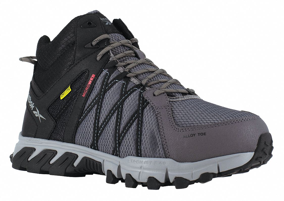 REEBOK Work Shoe Alloy Toe/Best SlipResist/Electrical Hazard (EH), M