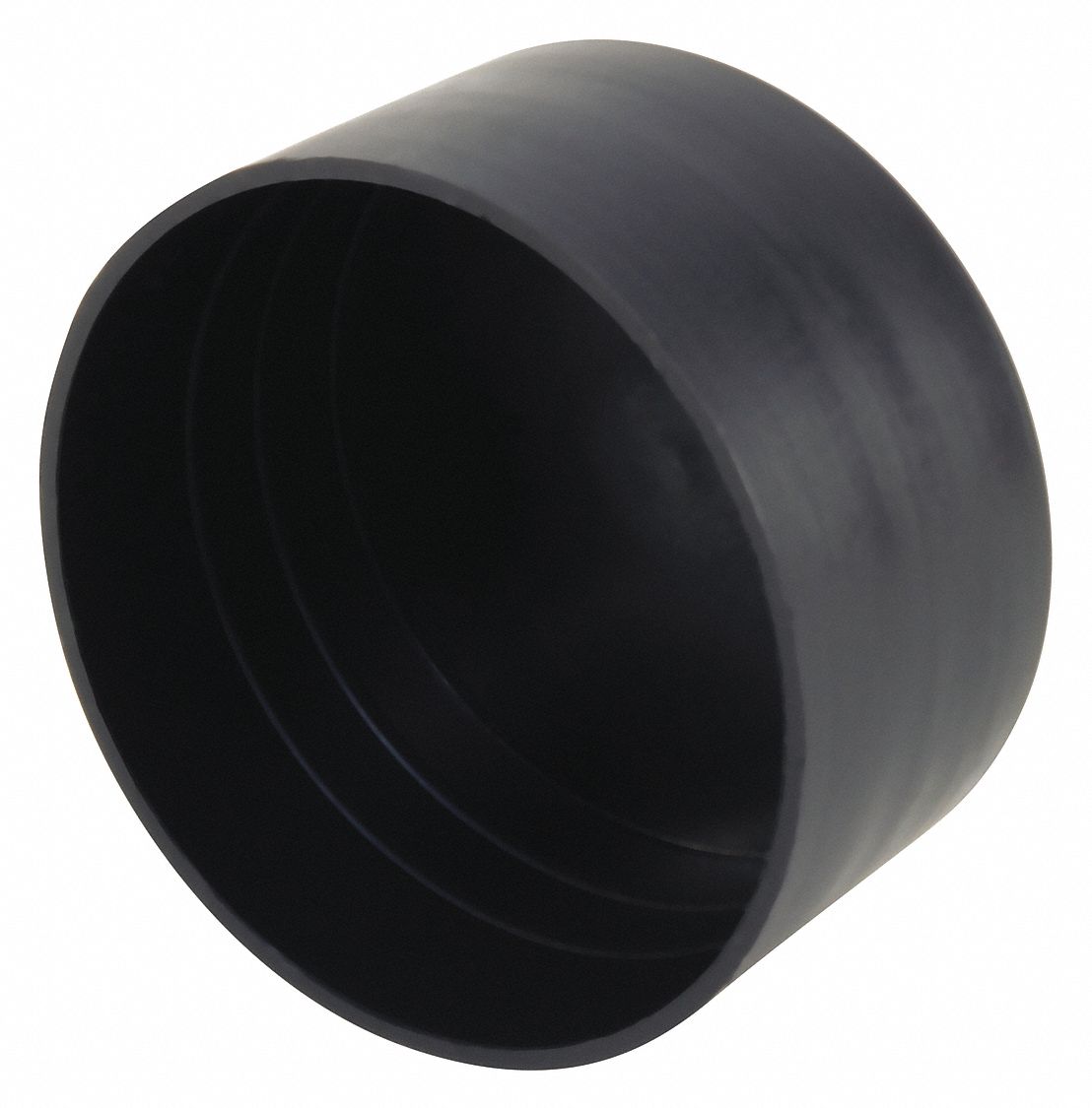 Thread Protector Cap: LDPE, Black, 0.59 in Inside Lg, For 3/8" Thread, Closed End, 4, 000