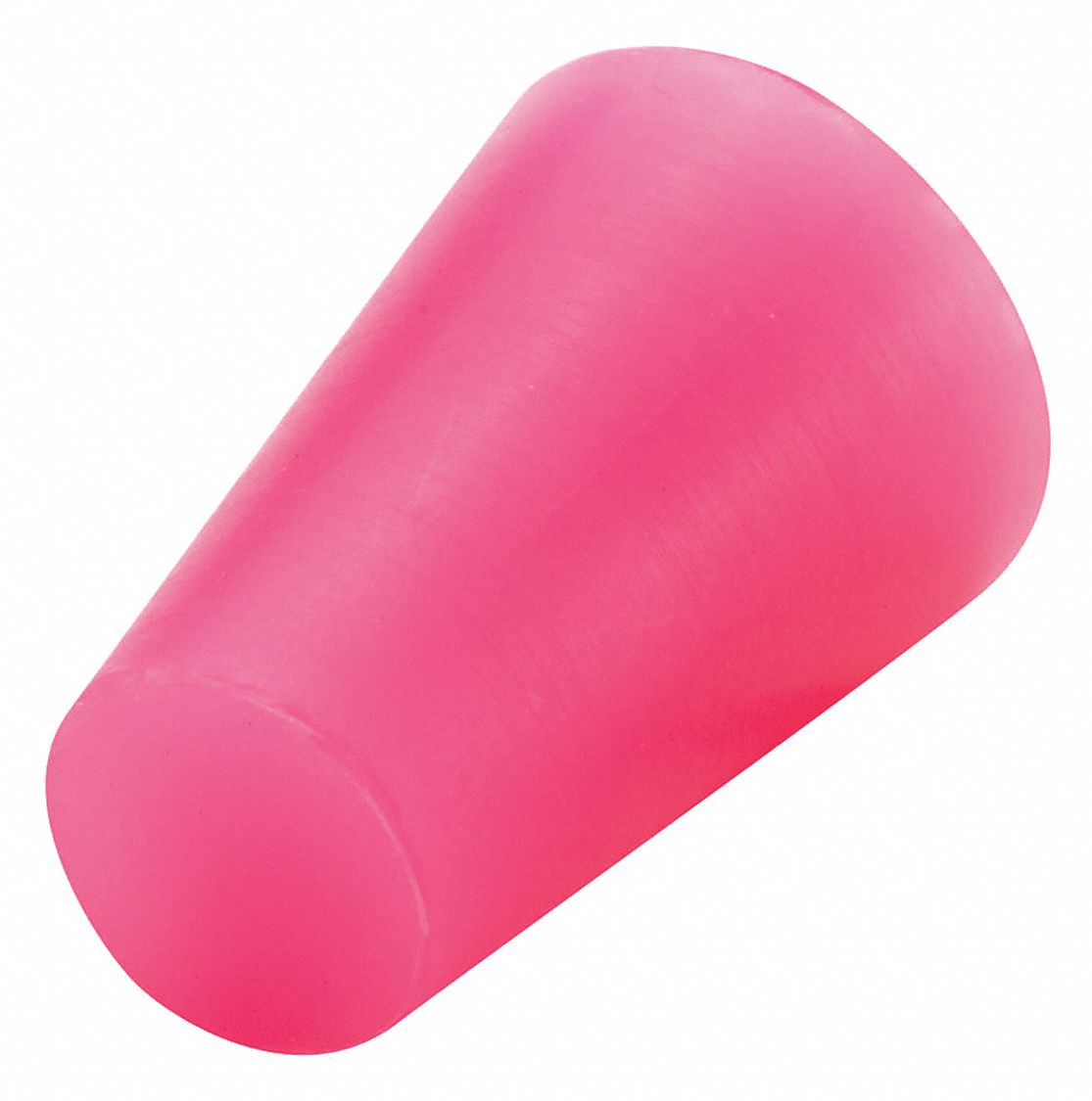 Extra-Long Ultrabake Plug: Silicone, For 0.437 in to 0.687 in Hole, Pink, 1 in Overall Lg, 500 PK