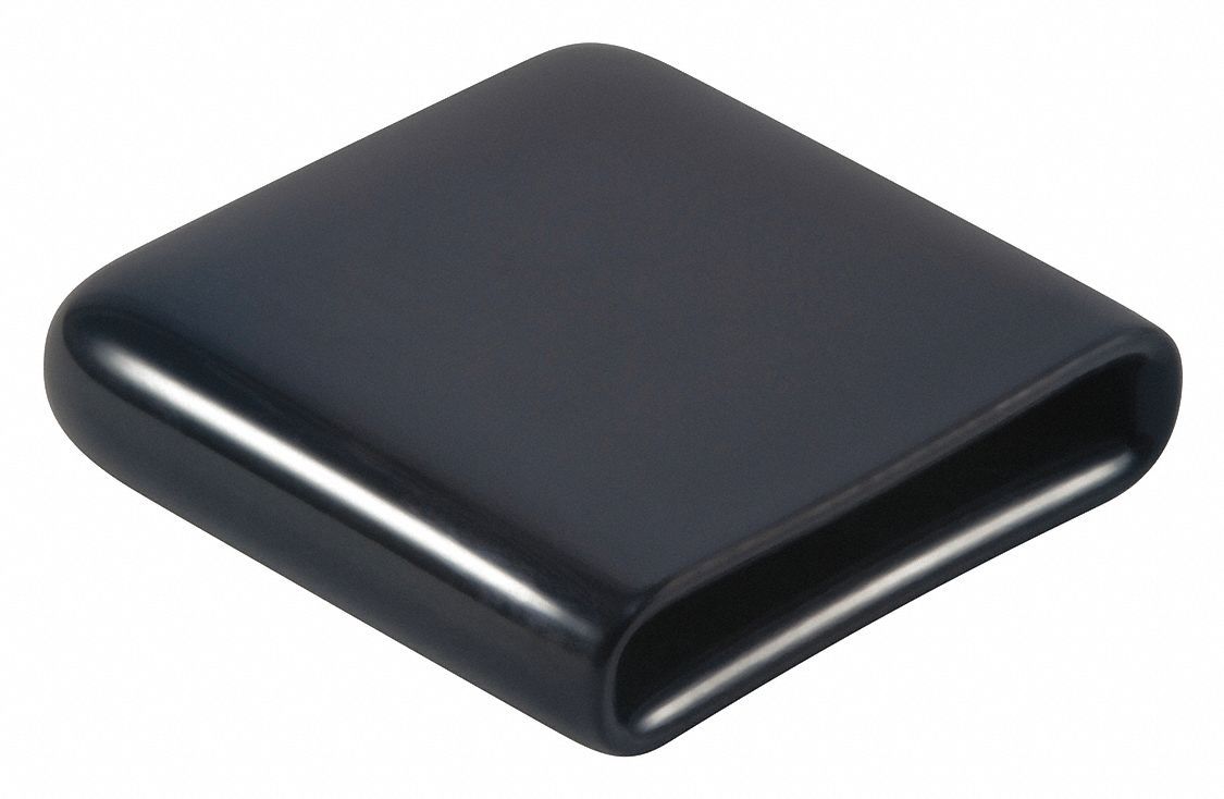99192524 Plastic Rectangular Finishing Cap With Flat End Grip. VRF