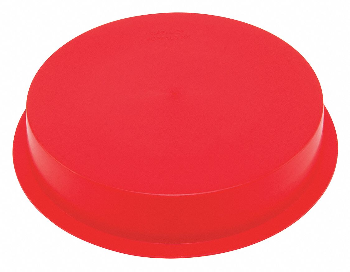 Tapered Cap/Plug, T Series, Flanged End Inside Diameter 4.89 in Grainger