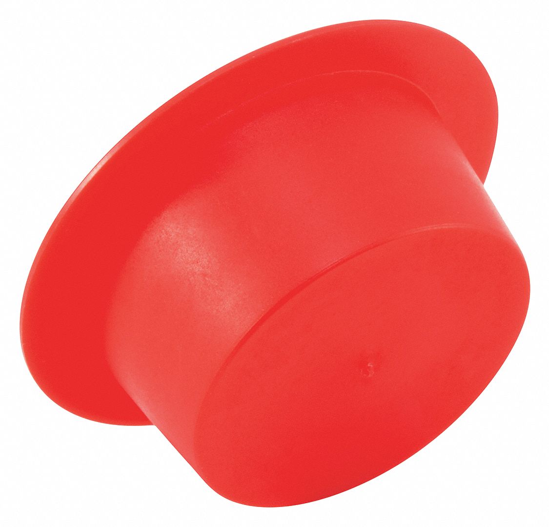 Tapered Cap/Plug, T Series, Flanged End Inside Diameter 1.222 in Grainger