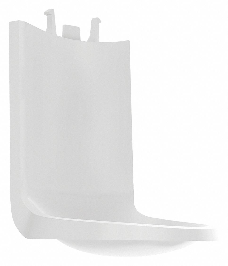 Purell 4121WHT18 Purell Drip Tray, Drip Tray, 3 7/8 in, White, PK 18