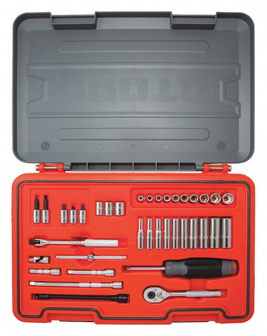 SBS-3 Socket and Bit Set — 37 Piece