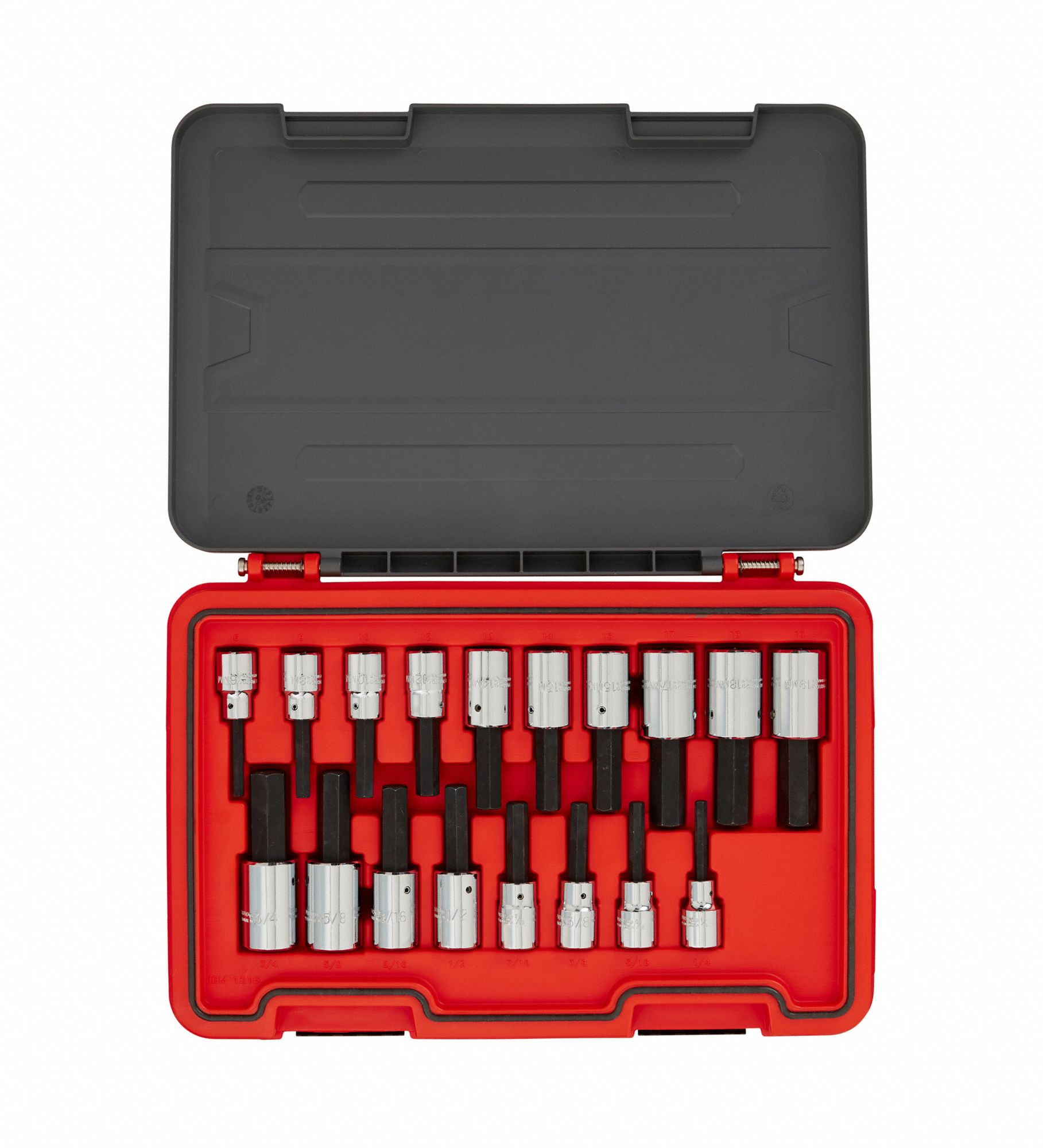 Proto Allen Socket Set 4968PB with Case 1/8-5/8 SAE Standard Hex Set –  Piddle Crick Hill Mercantile