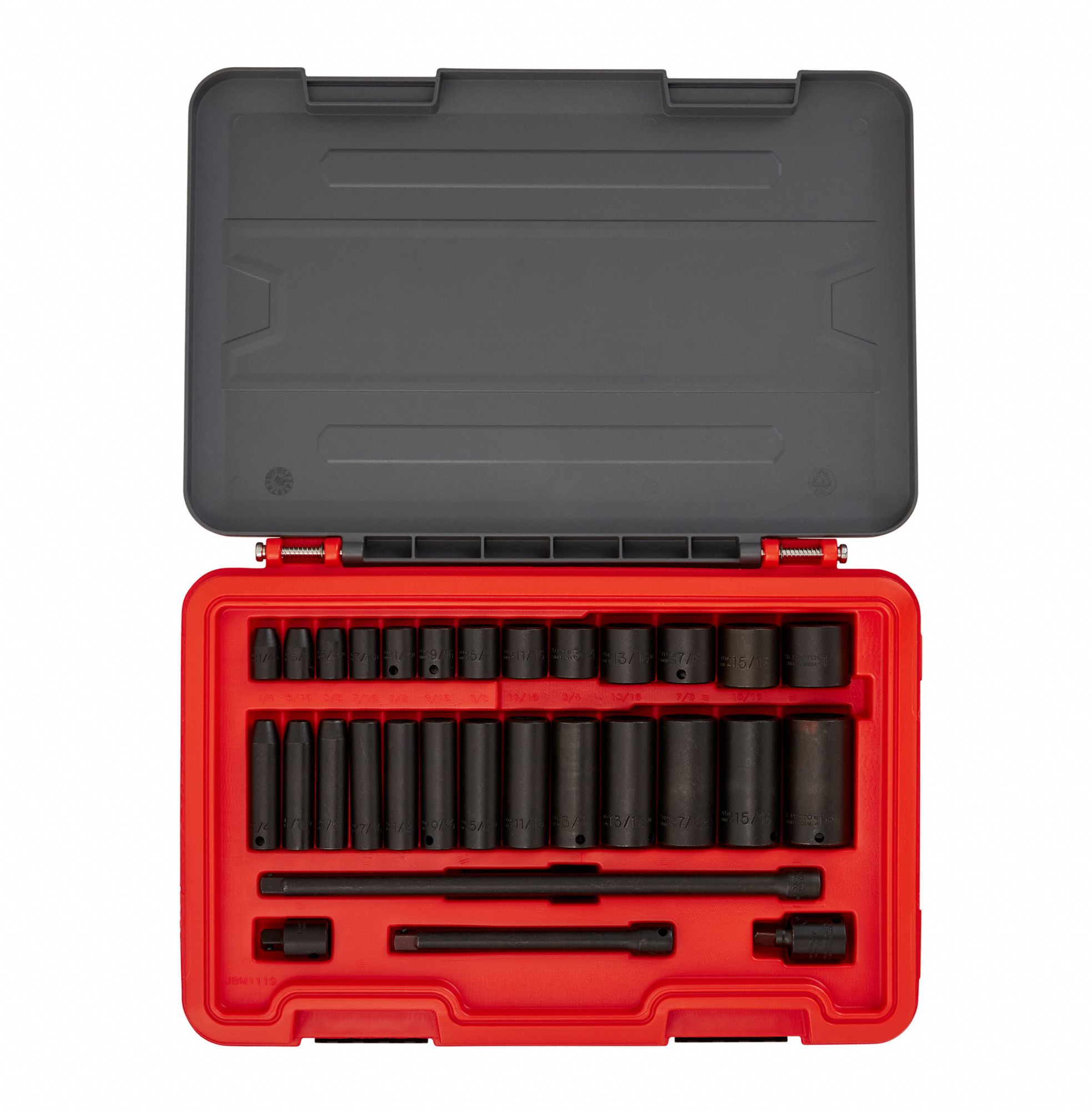 ENS DOUILLES,ENTR 3/8PO,31PC,SAE