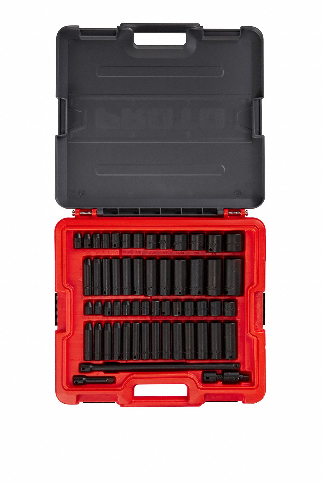 SOCKET SET,3/18IN DRIVE,58 PCS.,METRIC