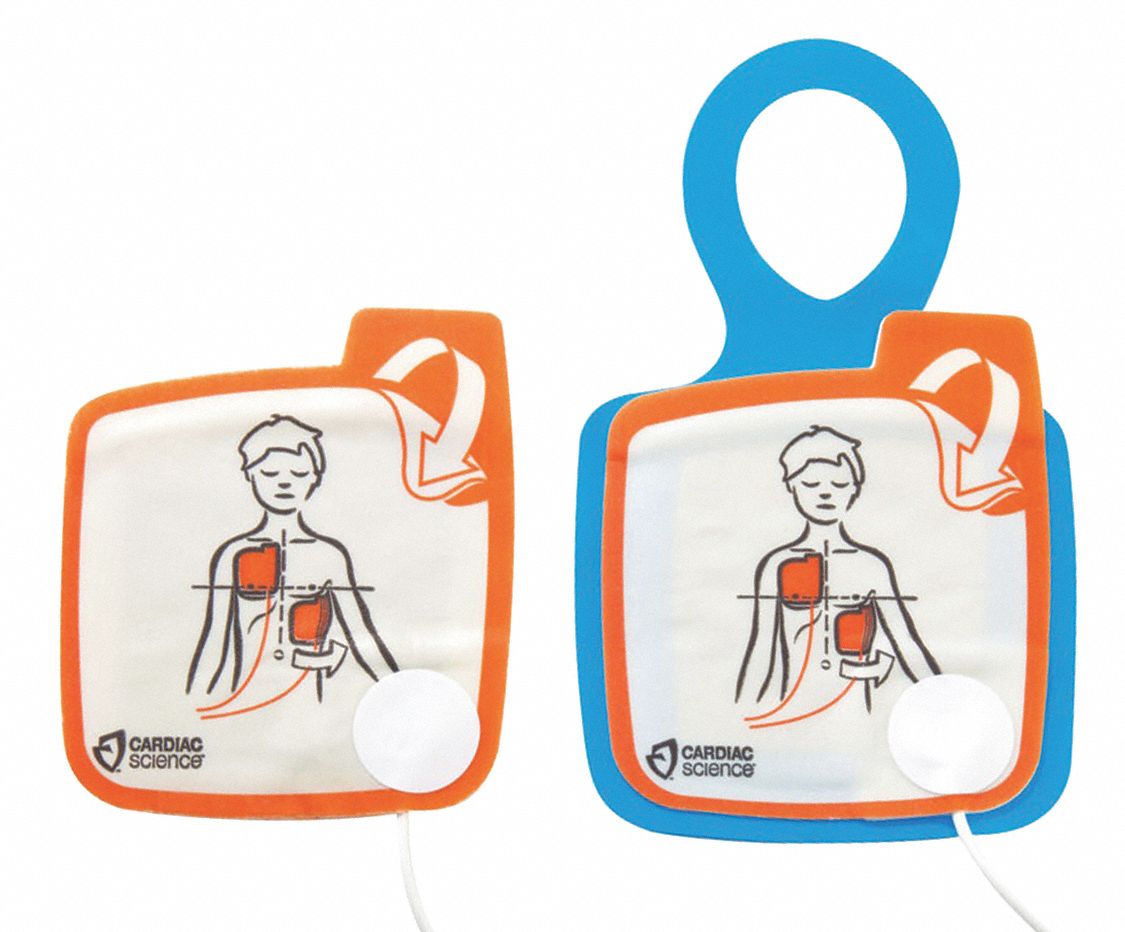 Pediatric Defibrillation Pads: For Powerheart G5 AED