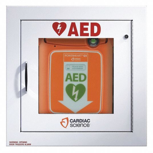 POWERHEART Recessed AED AED Storage Accessory, White