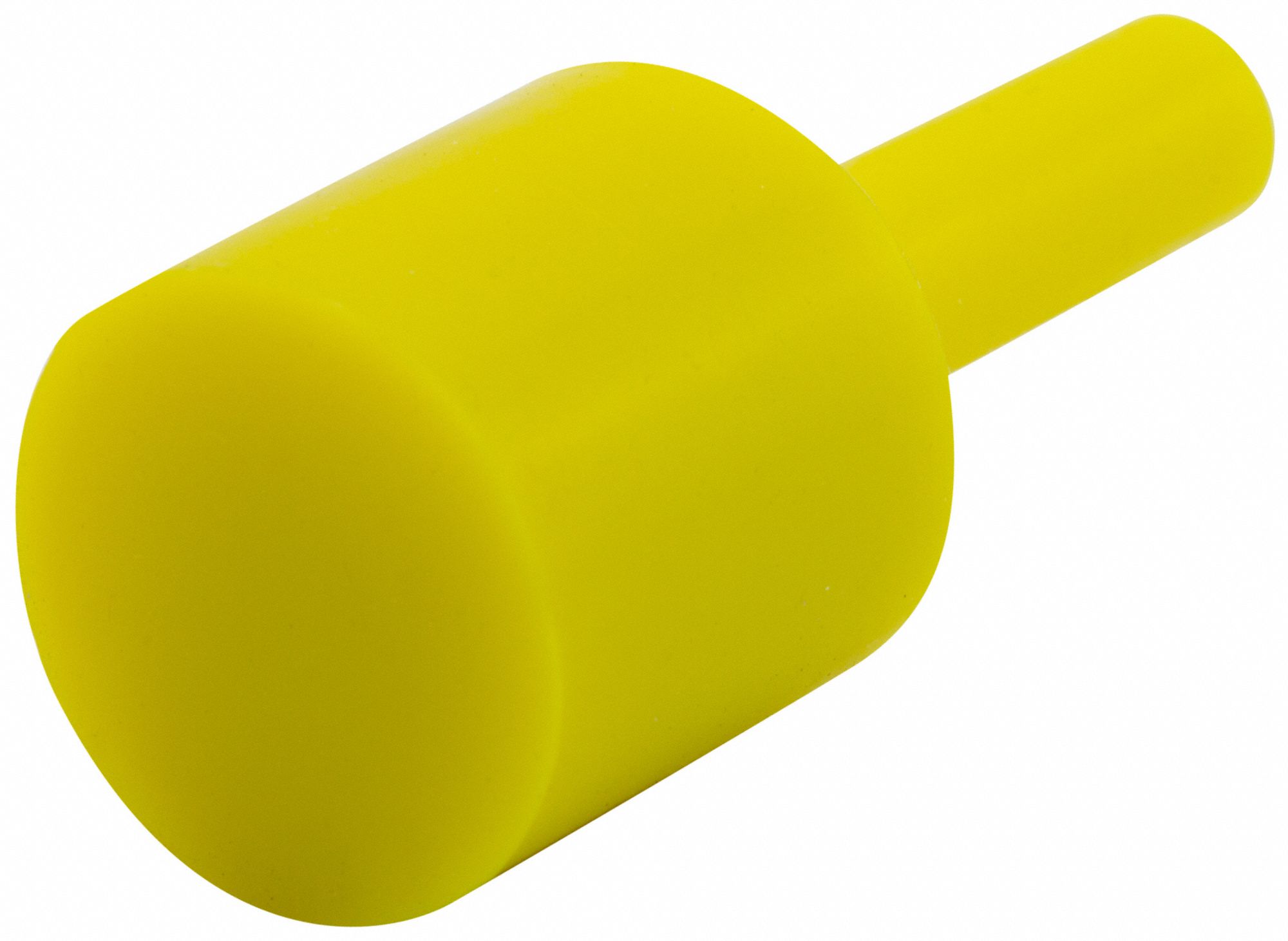 Ultrabake Silicone Pull Plug: Silicone, Clear, 1 in Plug Lg, 0.105 in Outside Dia, 500 PK