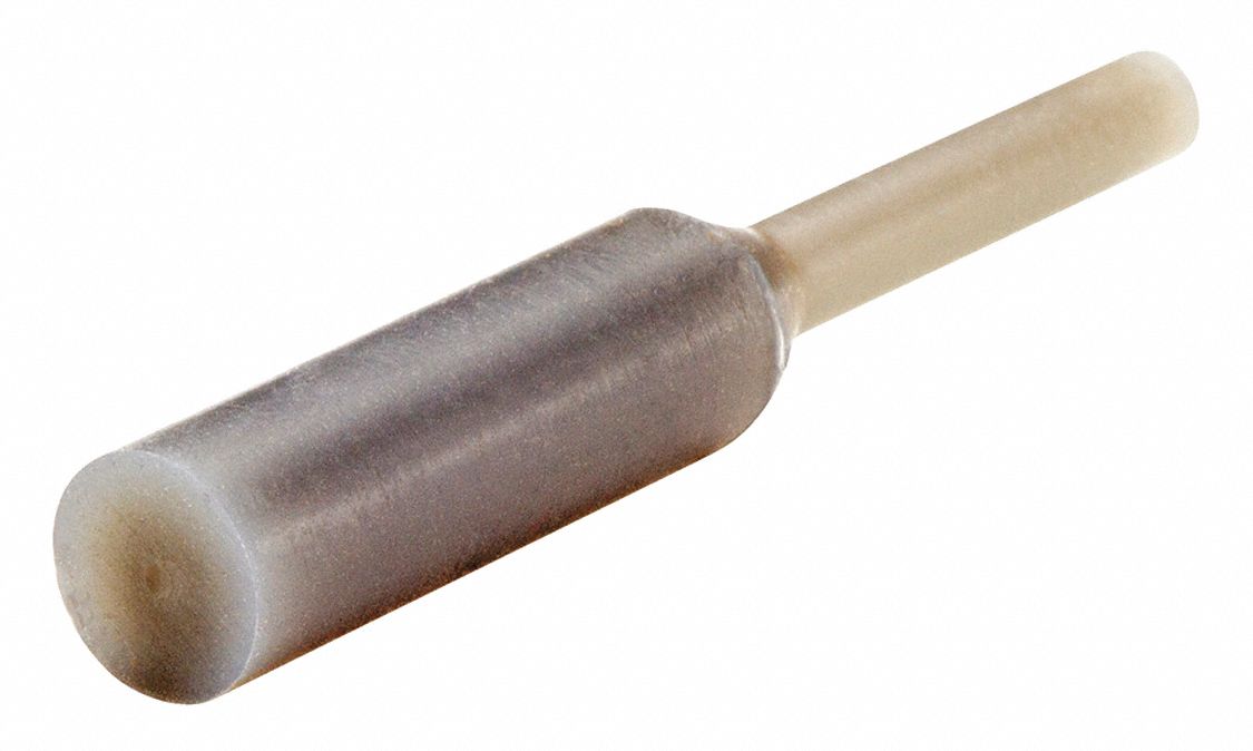 Ultrabake Silicone Pull Plug: Silicone, For 0.296875 in Hole, Gray, 1 in Plug Lg, 500 PK