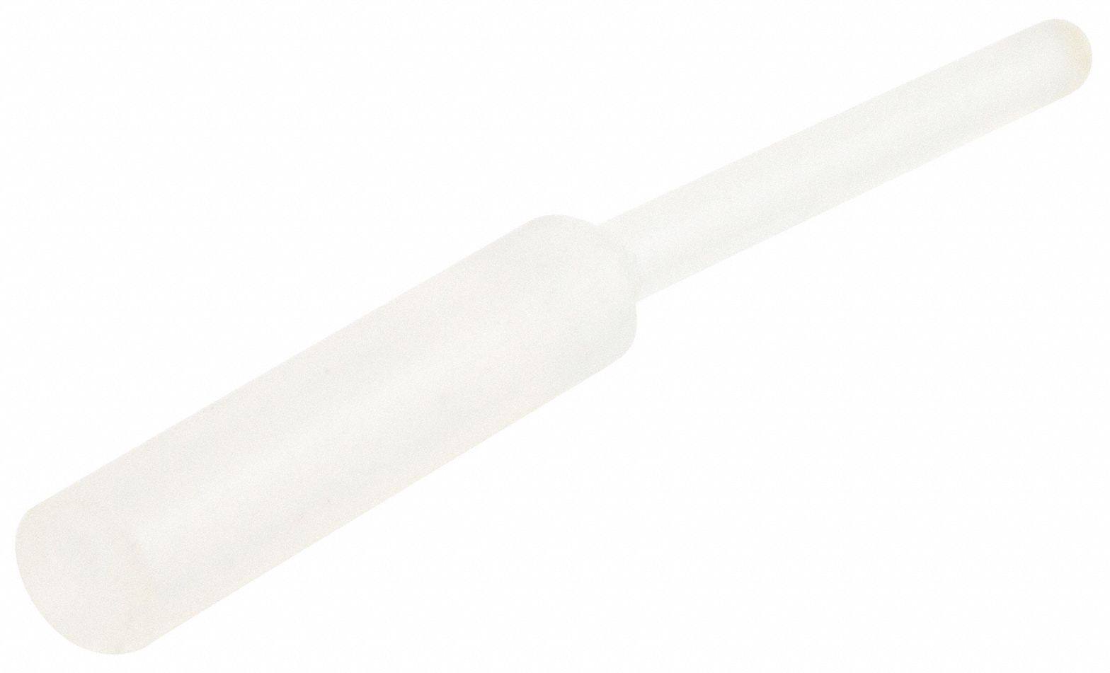 Ultrabake Silicone Pull Plug: Silicone, For 0.078125 in Hole, Clear, 0.625 in Plug Lg, 500 PK