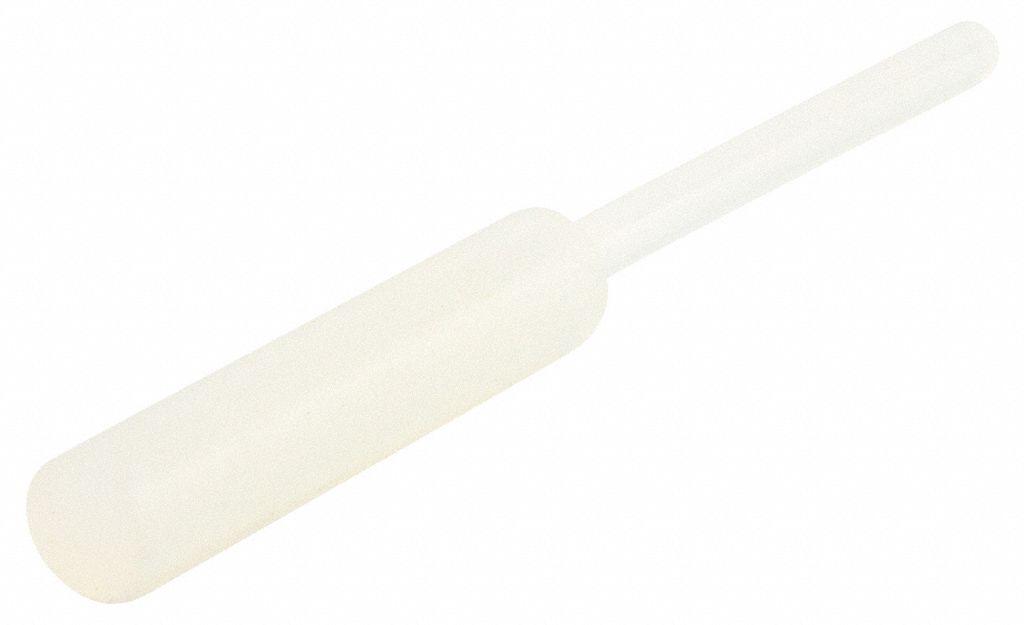 Ultrabake Silicone Pull Plug: Silicone, Clear, 1.25 in Plug Lg, 0.265 in Outside Dia, 500 PK